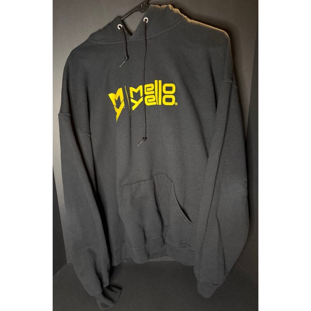 Jerzees Mello Yello Pullover Mens XL Hoodie Coca-Cola Company Citrus Soda